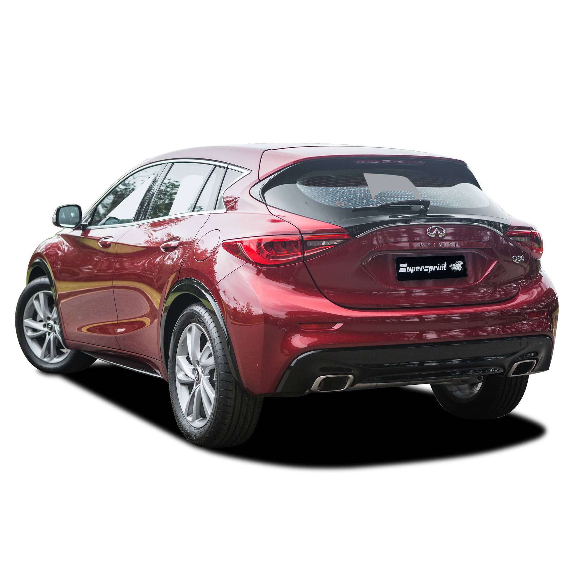 Neue Supersprint Auspuff für INFINITI Q30 2.0T AWD DTC (211 PS) 2017 ->